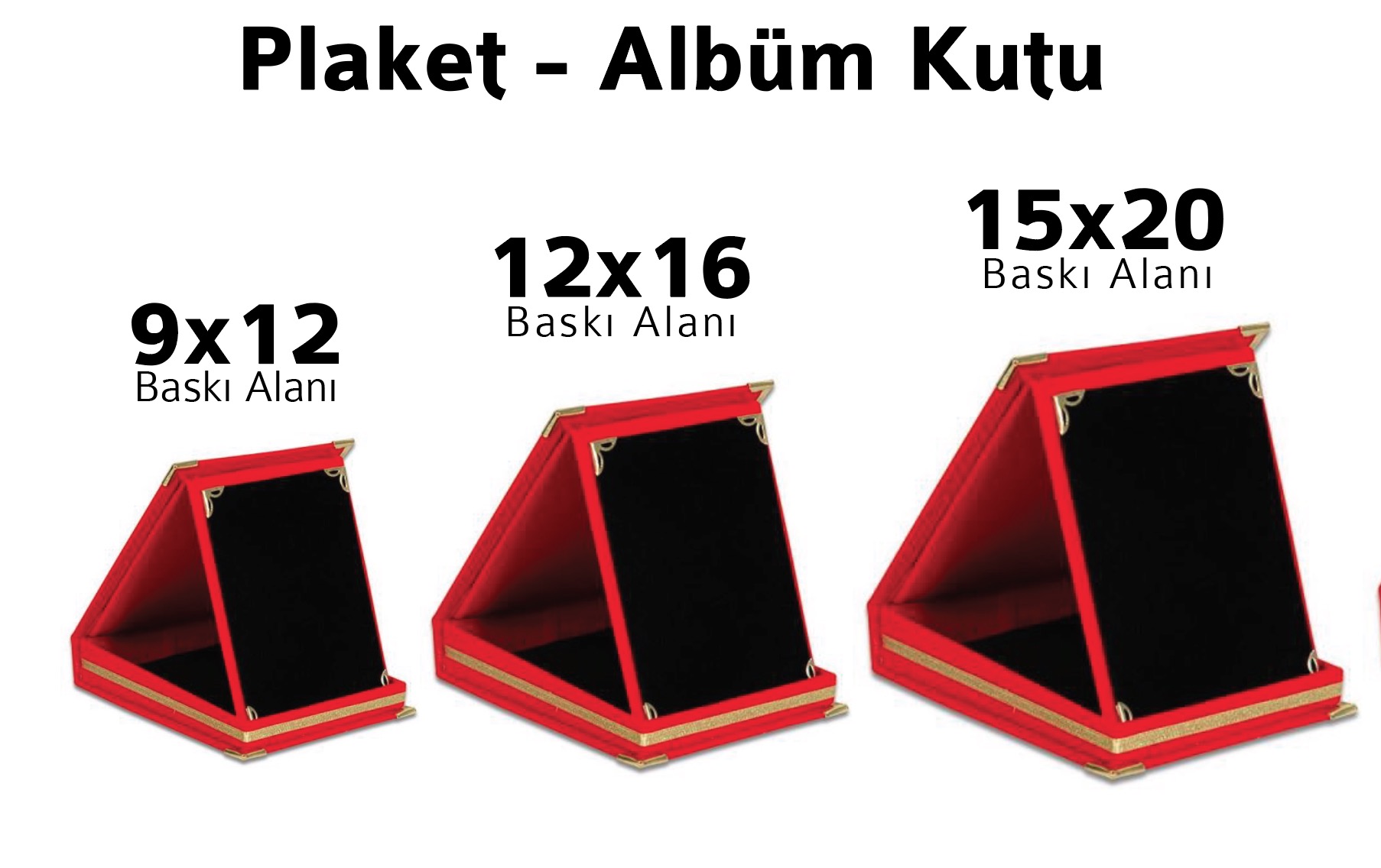 Plaket%20-%20Kırmızı%20Kadife%20Plaket%20-%2012x16cm