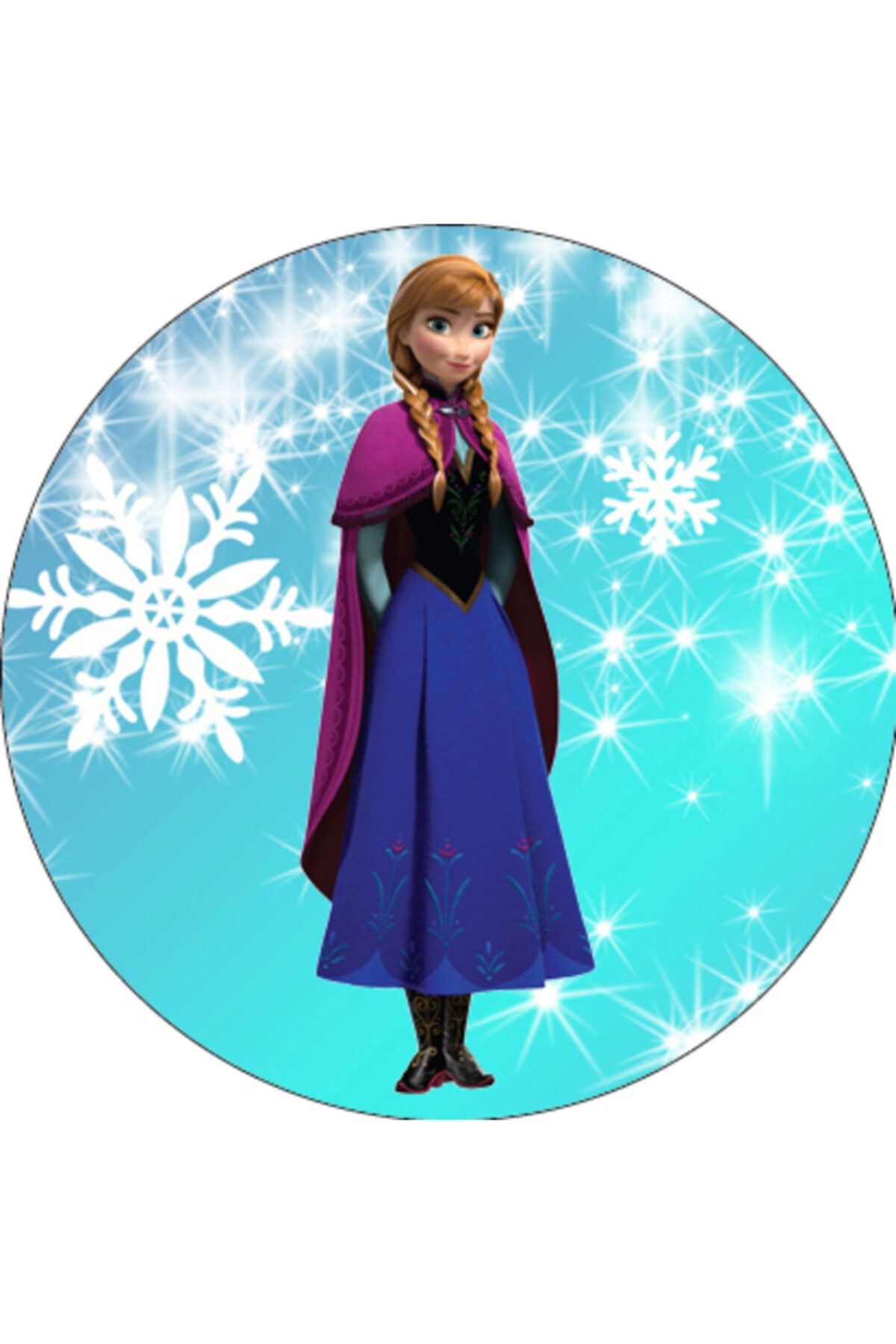 Elsa%20Frozen%20Etiketi%203,5cm%20-%2080%20Adet%20Opak%20Etiket