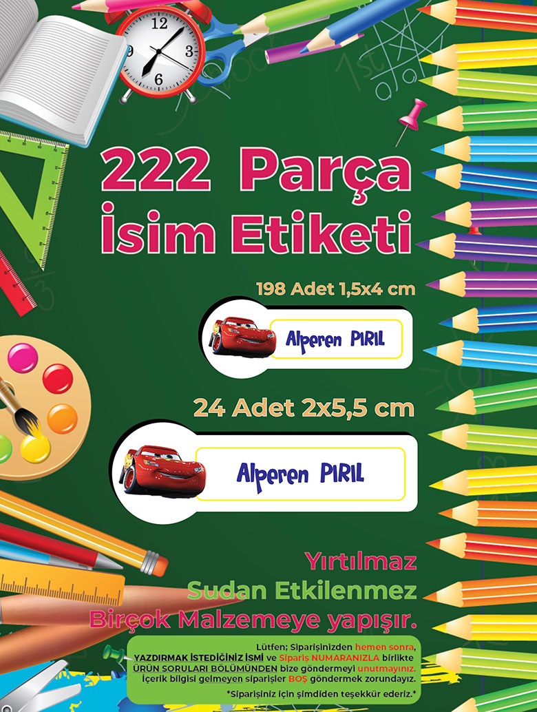 Okul%20Etiketi%20Kalem%20Defter%20Etiketi,%20Şimşek%20Macqueen%20Etiketi%20-%20222%20Adet%20Folyo%20Sticker