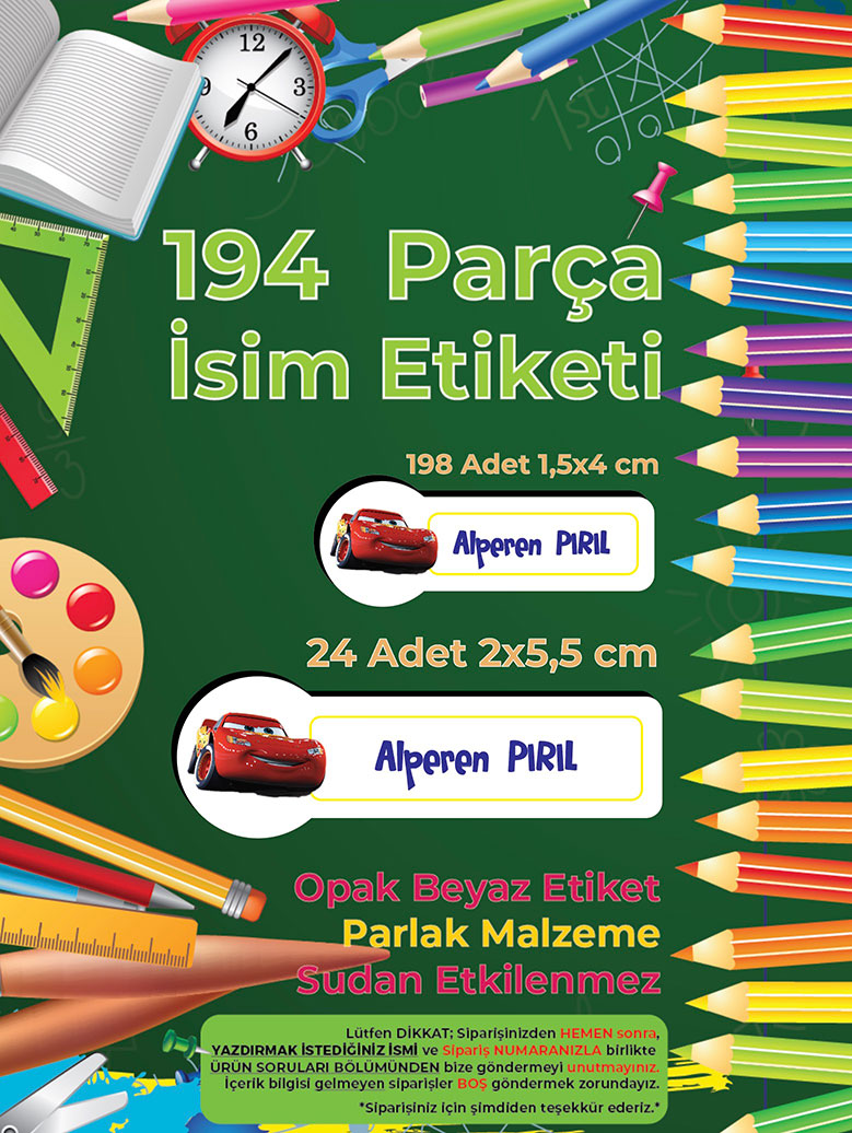 Okul%20Etiketi%20Kalem%20Defter%20Etiketi,%20Şimşek%20Macqueen%20Etiketi%20-%20194%20Adet%20Opak%20Sticker