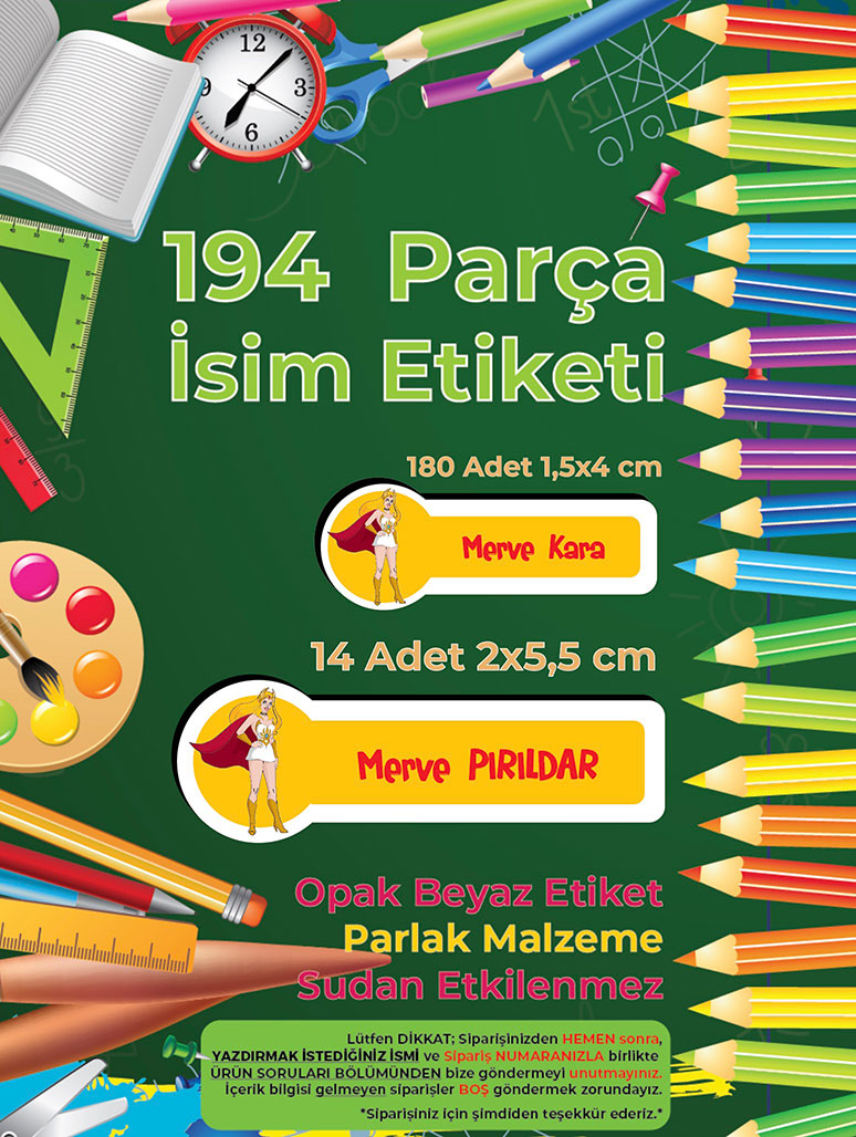 Okul%20Etiketi%20Kalem%20Defter%20Etiketi,%20She-Ra%20Etiketi%20-%20194%20Adet%20Opak%20Sticker