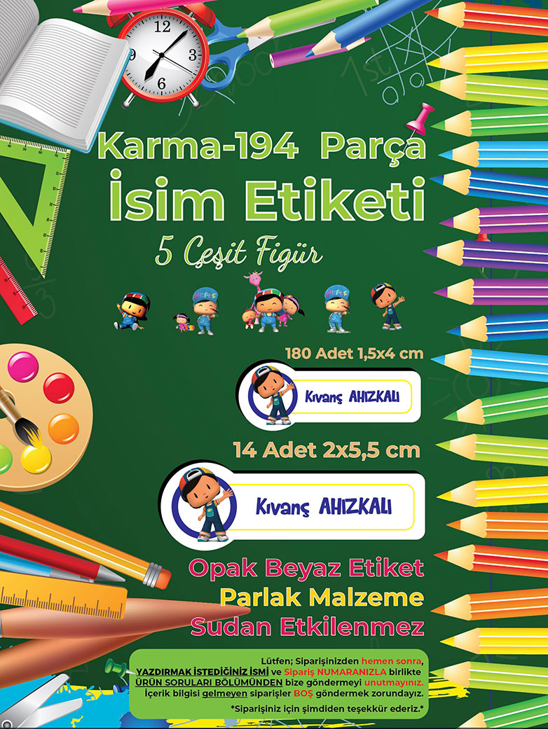 Okul%20Etiketi%20Kalem%20Defter%20Etiketi,%20Pepee%20Etiketi%20-%20194%20Adet%20Opak%20Sticker