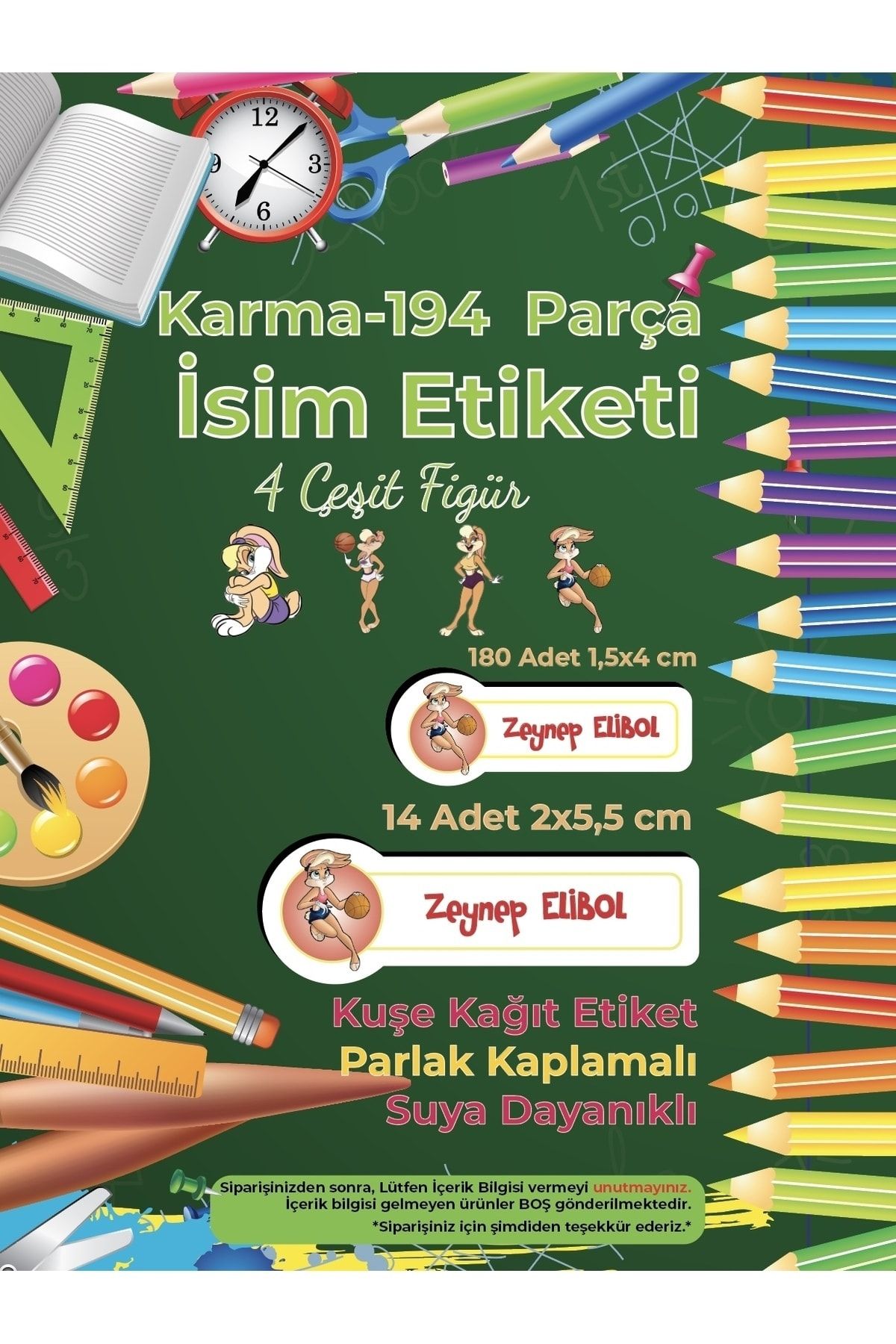 Okul%20Etiketi%20Kalem%20Defter%20Etiketi,%20Lola%20Bunny%20Etiketi%20-%20194%20Adet%20Opak%20Sticker