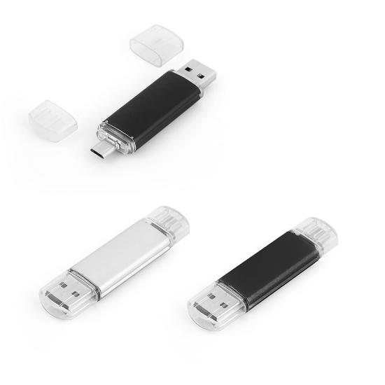 8 GB OTG Özellikli Metal USB Bellek