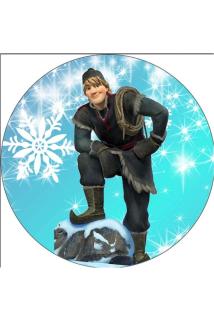 Kristoff Frozen 3cm Etiket