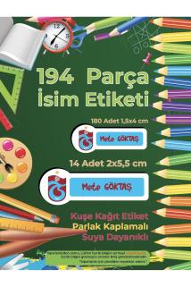 Okul Etiketi Kalem Defter Etiketi - Trabzonspor